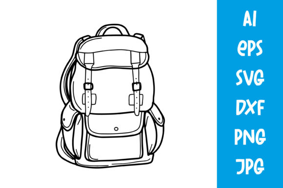 A School Backpack Graphics & Illustrations Review