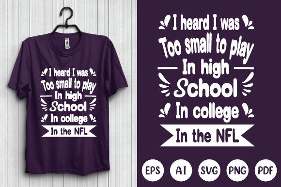 American Football Tshirt Design: Graphics & Print Templates