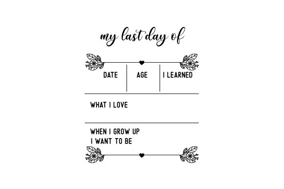 Personalisable Last Day of School Sign: Crafts & Quotes
