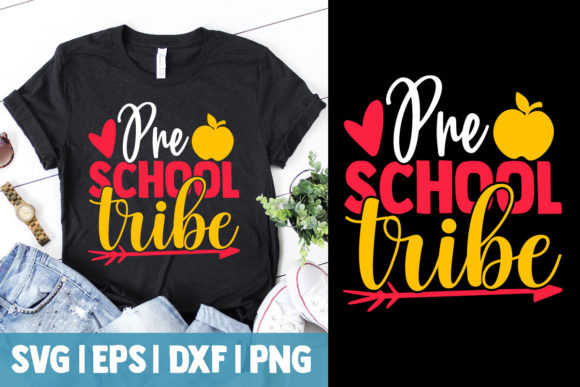 Preschool Tribe Graphics for T-Shirt Designs