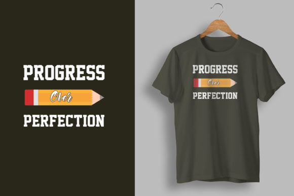 Progress over Perfection: Graphics for T-Shirt Designs